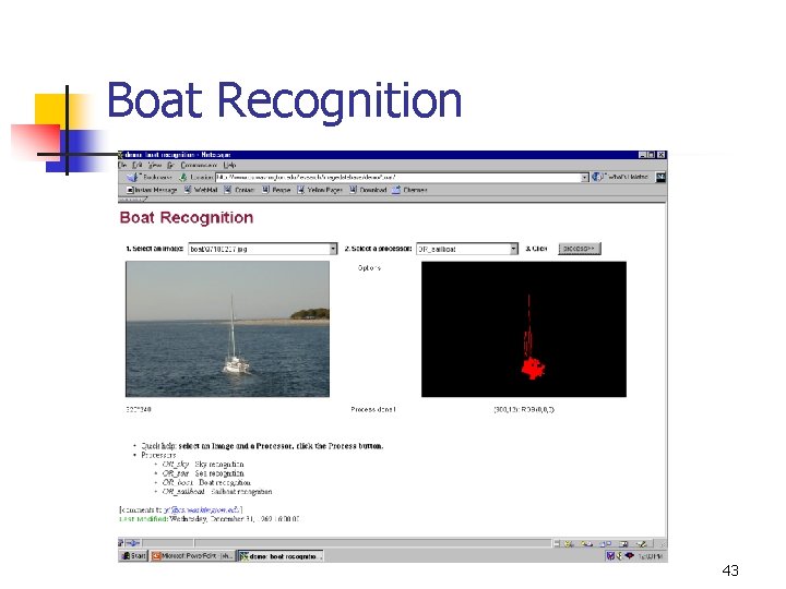Boat Recognition 43 