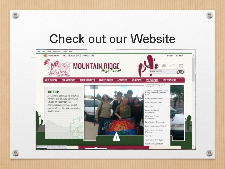 Check out our Website 