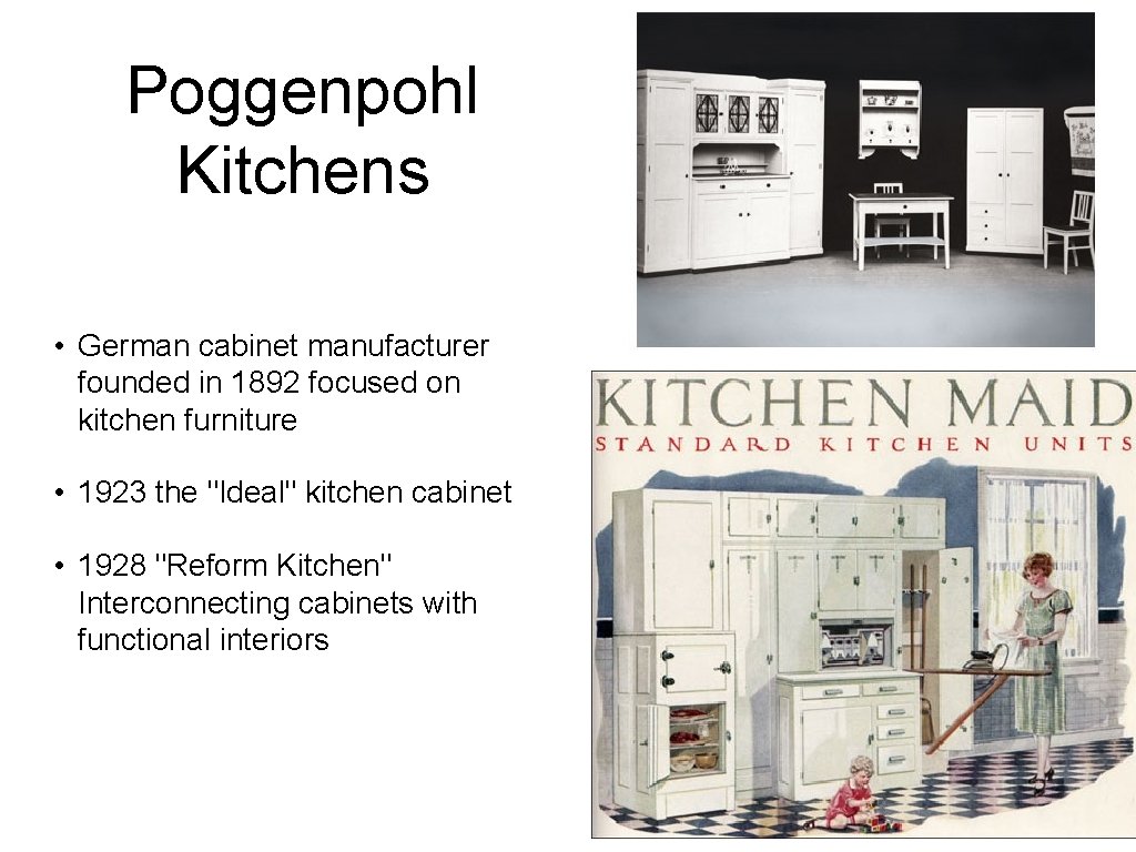 Poggenpohl Kitchens • German cabinet manufacturer founded in 1892 focused on kitchen furniture •