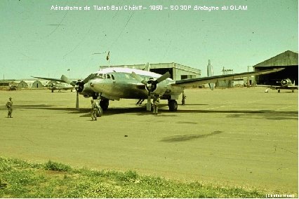 Aérodrome de Tiaret-Bou Chékif – 1959 – SO 30 P Bretagne du GLAM (Charles