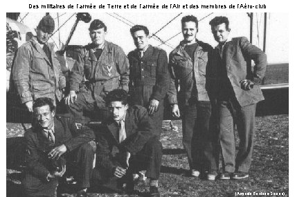 Des militaires de l’armée de Terre et de l’armée de l’Air et des membres