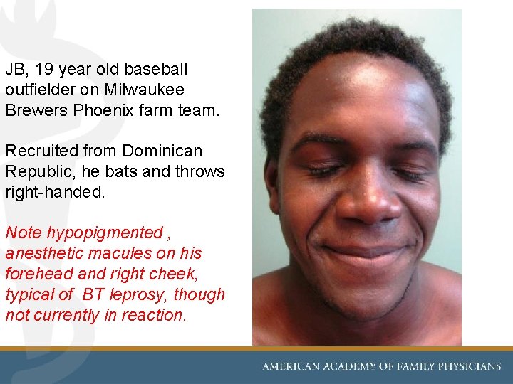 JB, 19 year old baseball outfielder on Milwaukee Brewers Phoenix farm team. Recruited from