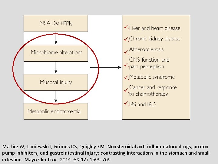 ü. ü. Marlicz W, Loniewski I, Grimes DS, Quigley EM. Nonsteroidal anti-inflammatory drugs, proton