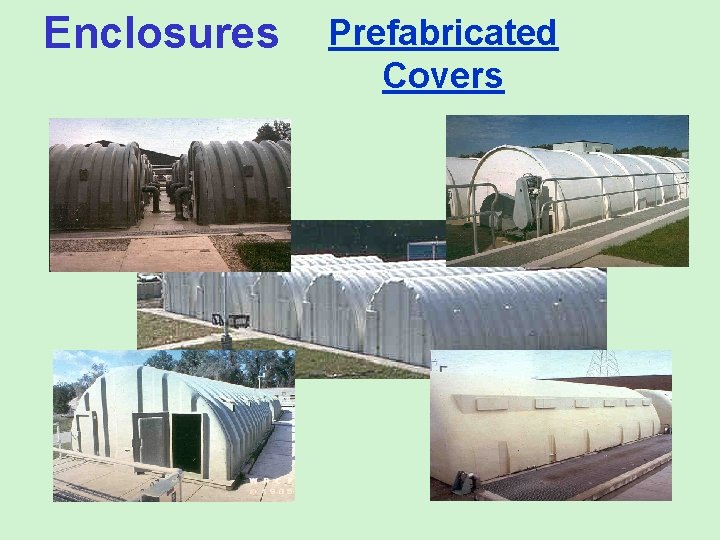 Enclosures Prefabricated Covers 