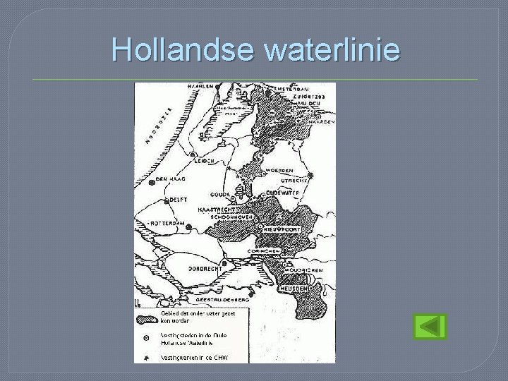 Hollandse waterlinie 