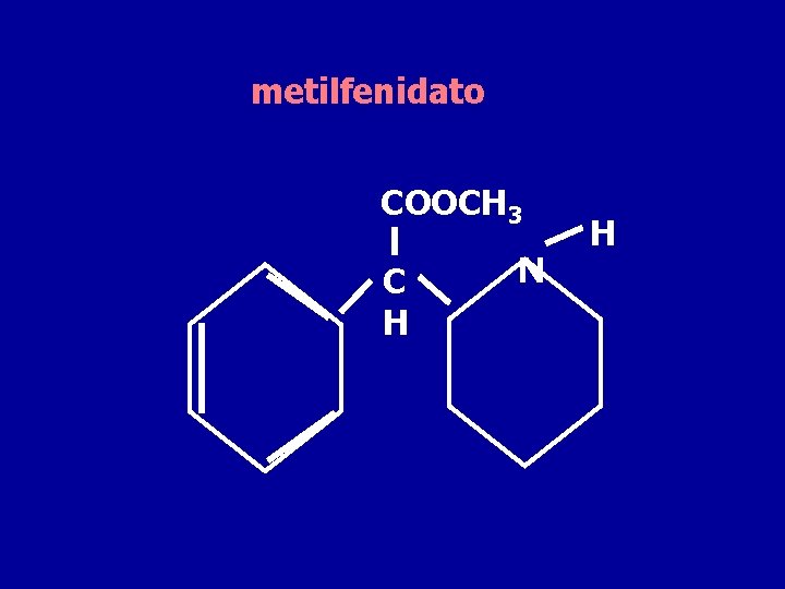 metilfenidato COOCH 3 C H N H 