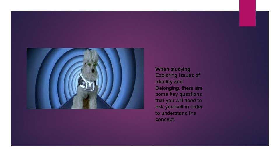 When studying Exploring Issues of Identity and Belonging, there are some key questions that