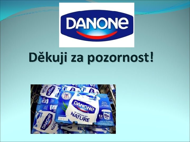 Děkuji za pozornost! 