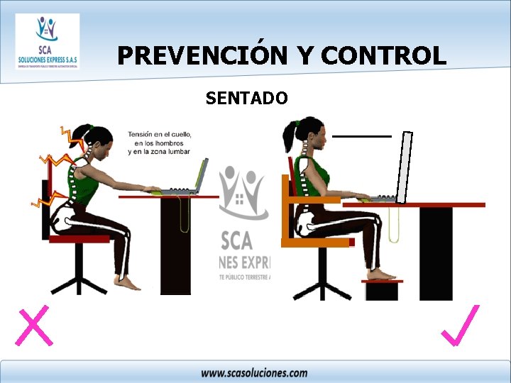 PREVENCIÓN Y CONTROL SENTADO 