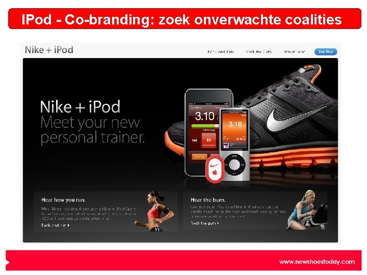 IPod - Co-branding: zoek onverwachte coalities 