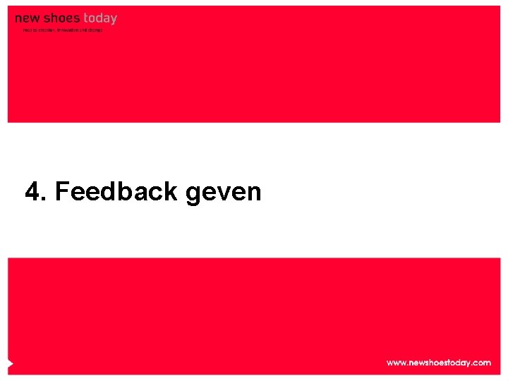 4. Feedback geven 