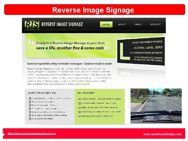 Reverse Image Signage http: //www. reverseimagesignage. com. au/ 
