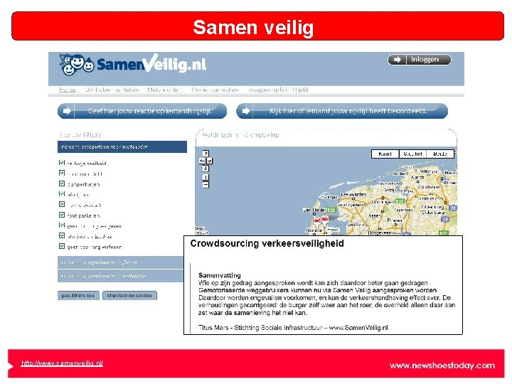 Samen veilig http: //www. samenveilig. nl/ 