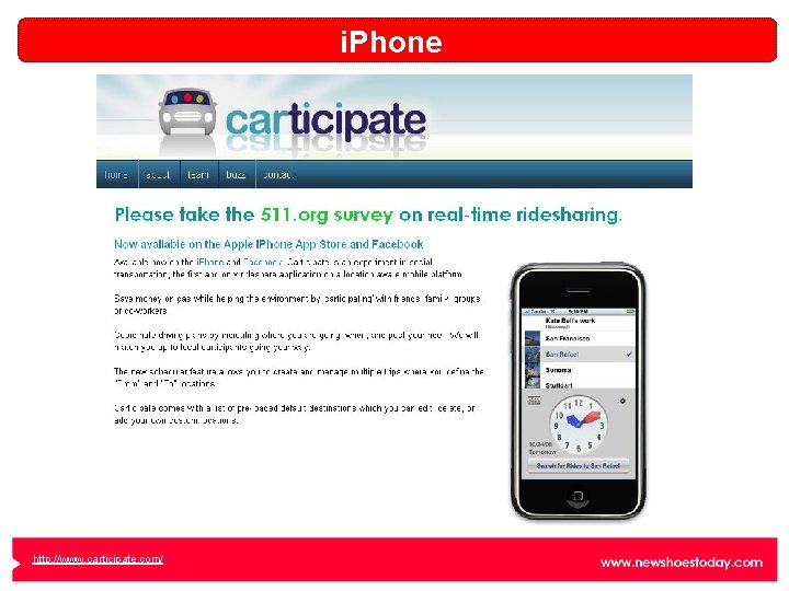 i. Phone http: //www. carticipate. com/ 