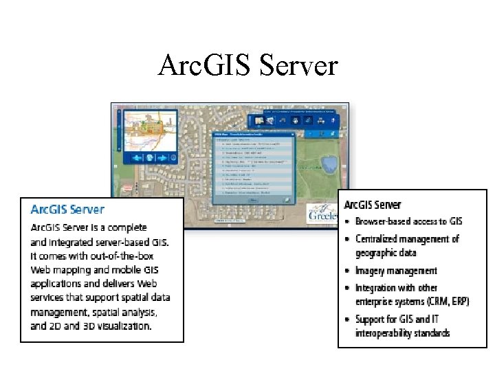 Arc. GIS Server 