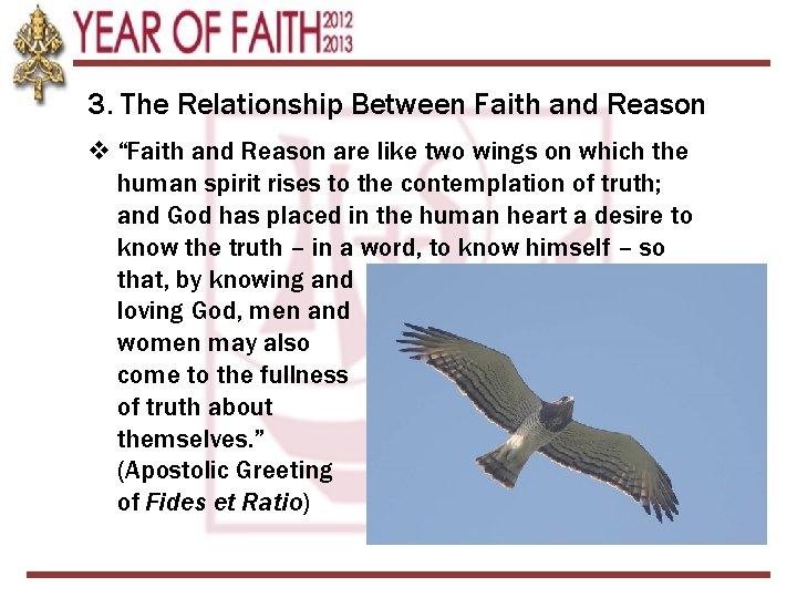 Know Yourself The Relationship Between Faith and Reason