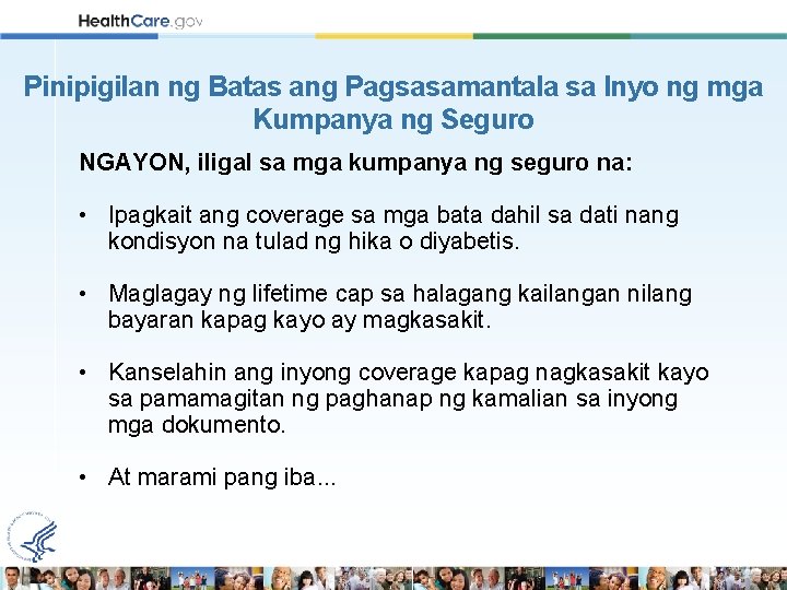 Pinipigilan ng Batas ang Pagsasamantala sa Inyo ng mga Kumpanya ng Seguro NGAYON, iligal