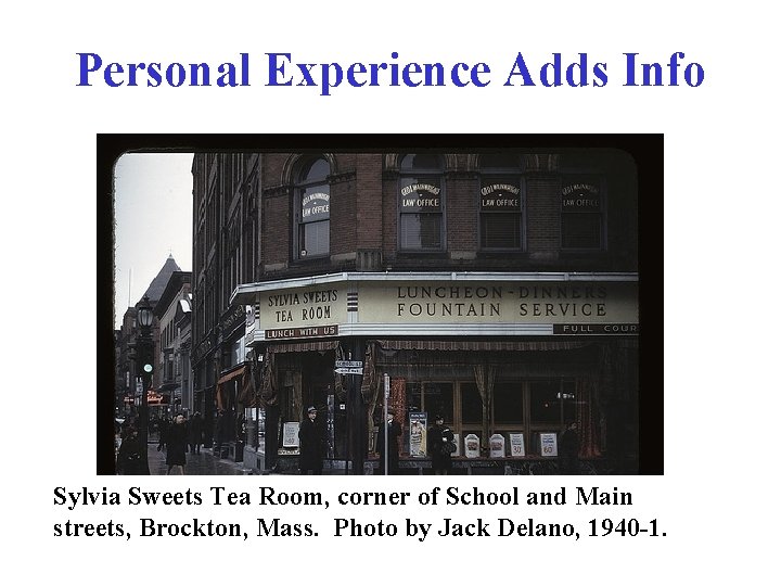 Personal Experience Adds Info Sylviain. Sweets Street industrial Teatown Room, in Massachusetts corner of