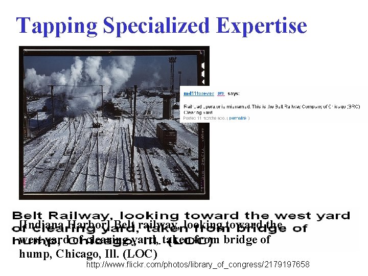 Tapping Specialized Expertise [Indiana Harbor] Belt railway, looking toward the west yard of clearing