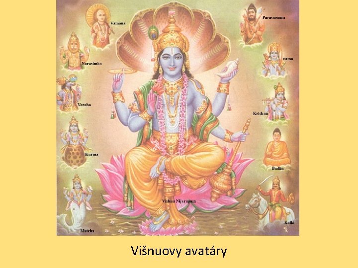 Višnuovy avatáry 