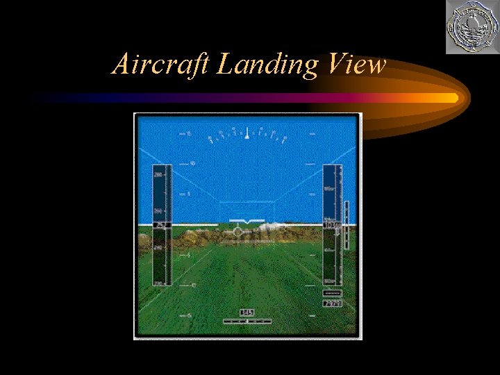 Aircraft Landing View 