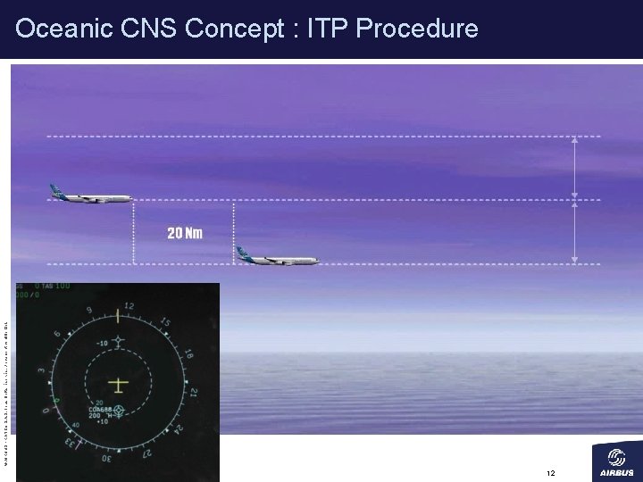 © AIRBUS FRANCE S. A. S. Tous droits réservés. Document confidentiel. Oceanic CNS Concept