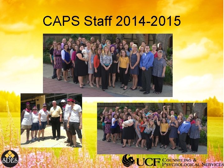 CAPS Staff 2014 -2015 