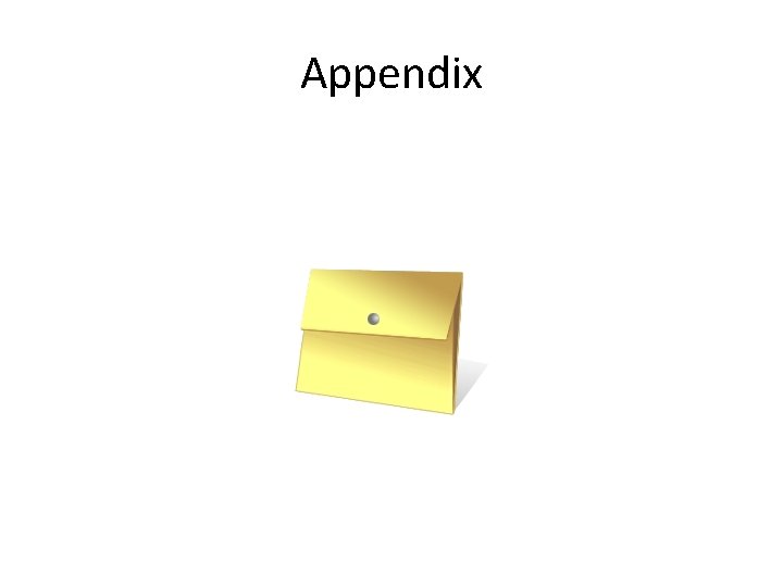 Appendix 