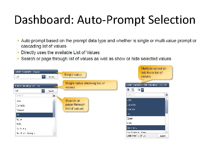 Dashboard: Auto-Prompt Selection 