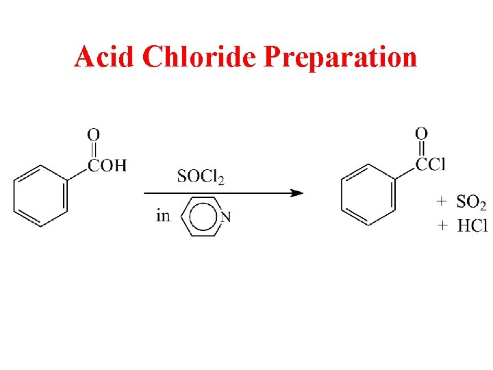 Acid Chloride Preparation 