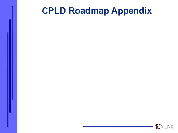 CPLD Roadmap Appendix 