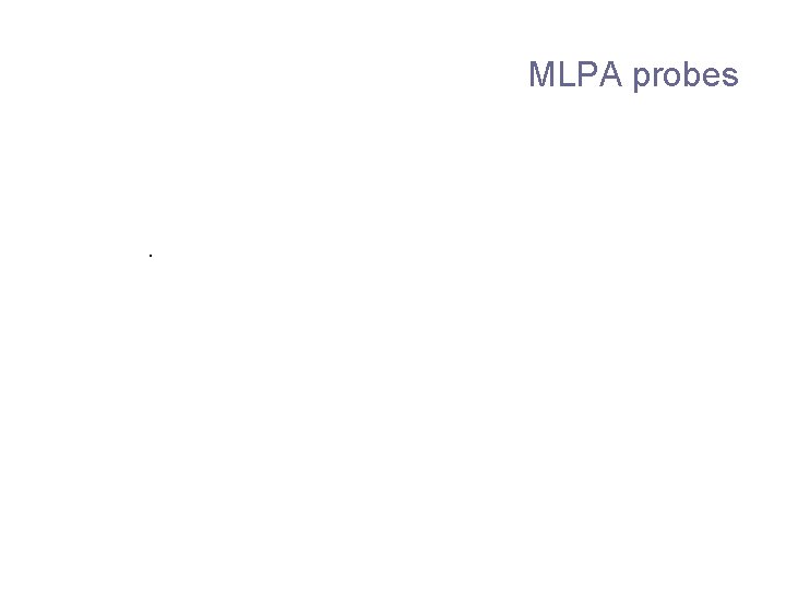 MLPA probes 