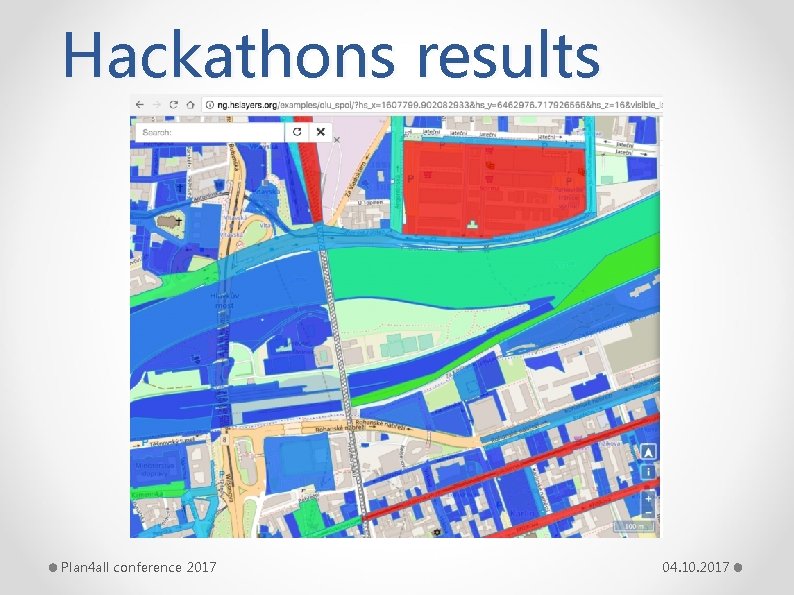 Hackathons results Plan 4 all conference 2017 04. 10. 2017 