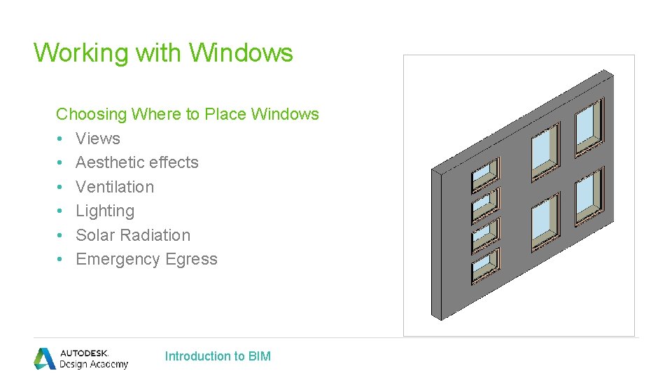 Introduction to BIM Module 03 Curtain Systems Lesson