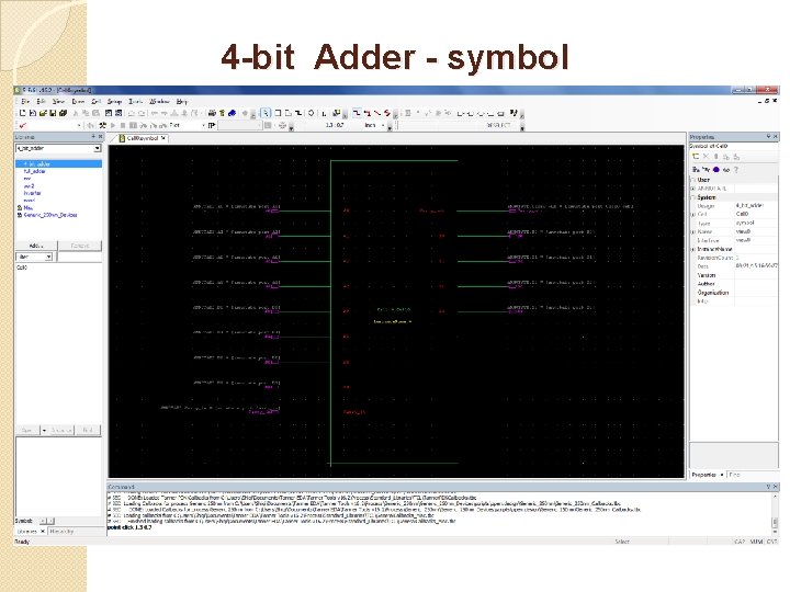 4 -bit Adder - symbol 