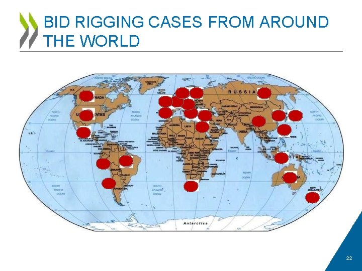 BID RIGGING CASES FROM AROUND THE WORLD 22 