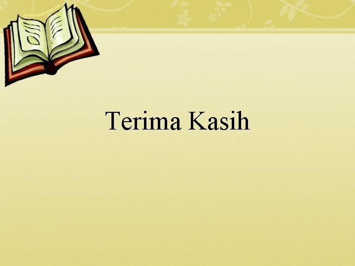 Terima Kasih 