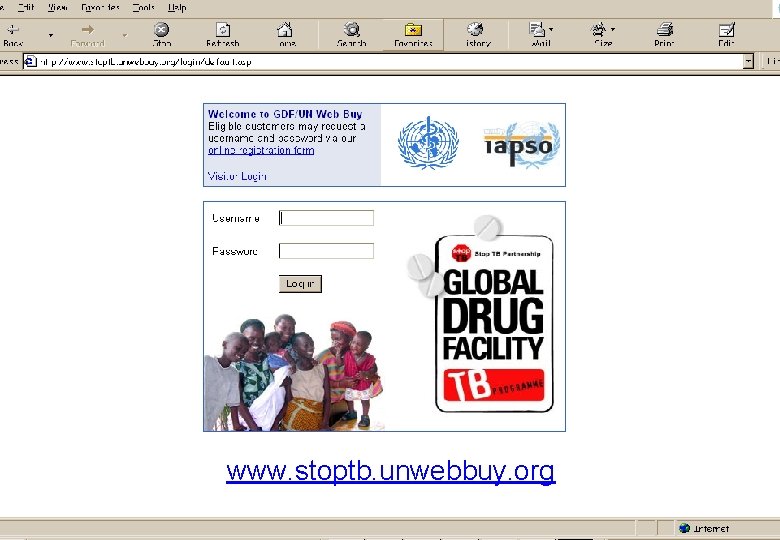 www. stoptb. unwebbuy. org 8 Global Funds. ppt 