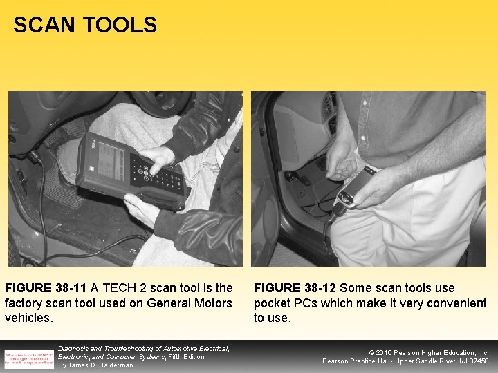 SCAN TOOLS FIGURE 38 -11 A TECH 2 scan tool is the factory scan