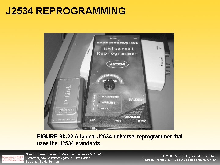 J 2534 REPROGRAMMING FIGURE 38 -22 A typical J 2534 universal reprogrammer that uses