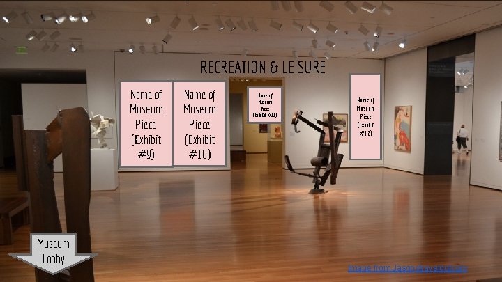 RECREATION & LEISURE Name of Museum Piece (Exhibit #9) Museum Lobby Name of Museum