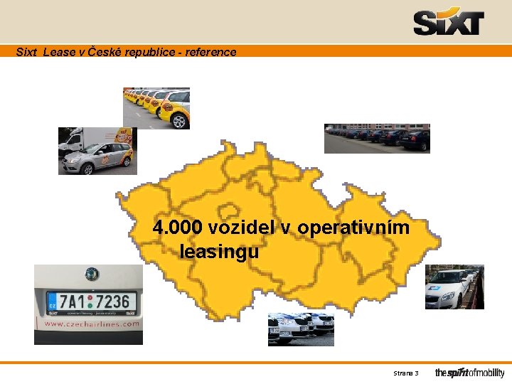 Sixt Lease v České republice - reference 4. 000 vozidel v operativním leasingu Strana