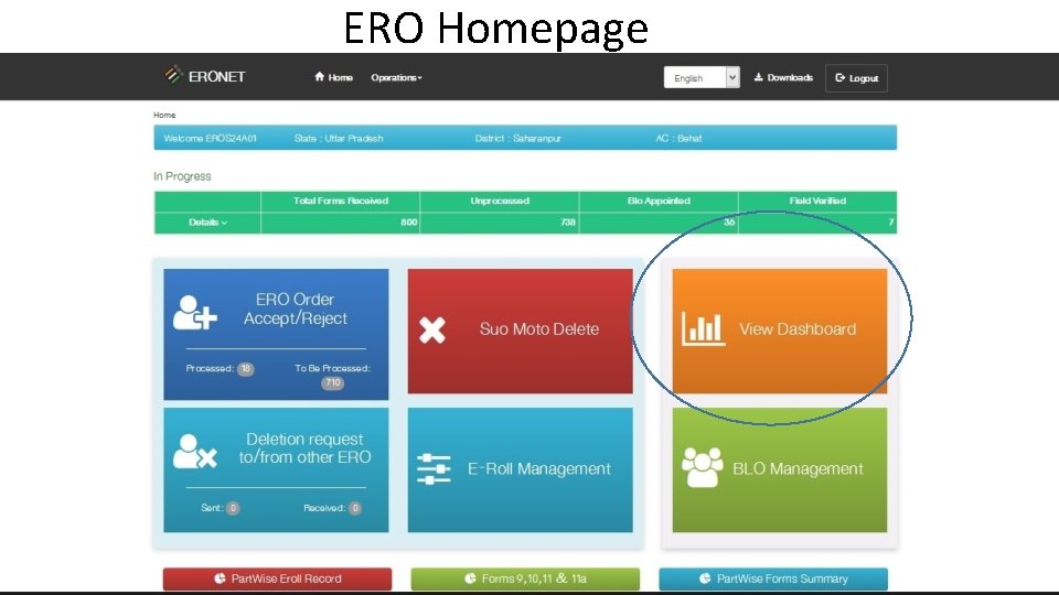 ERO Homepage 