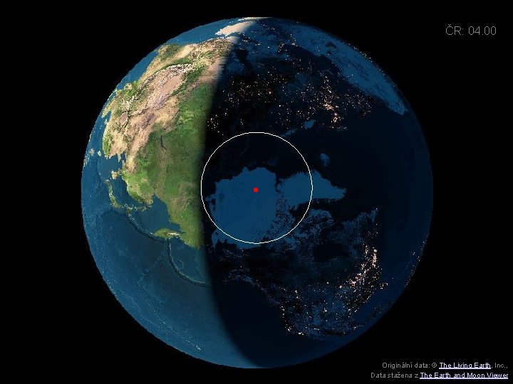 ČR: 04. 00 . Originální data: © The Living Earth, Inc. , Data stažena