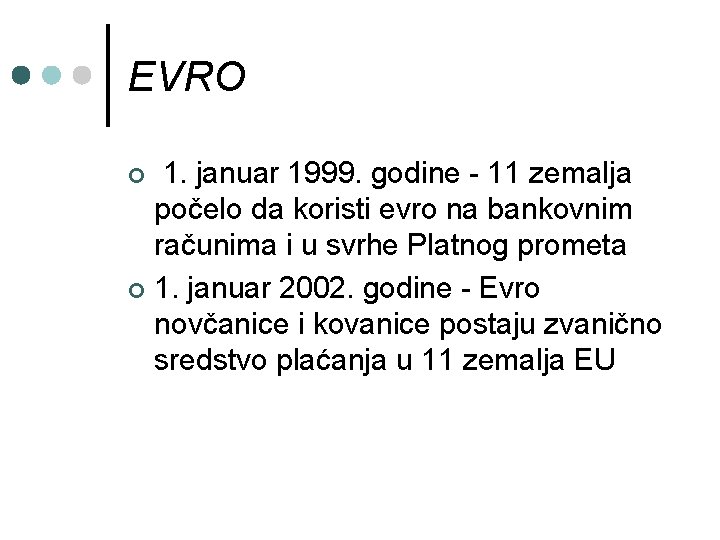 EVRO 1. januar 1999. godine - 11 zemalja počelo da koristi evro na bankovnim