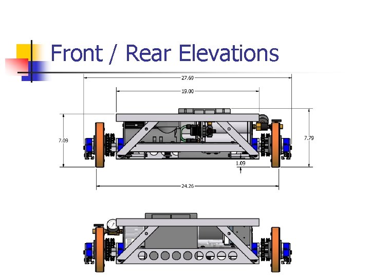 Front / Rear Elevations 