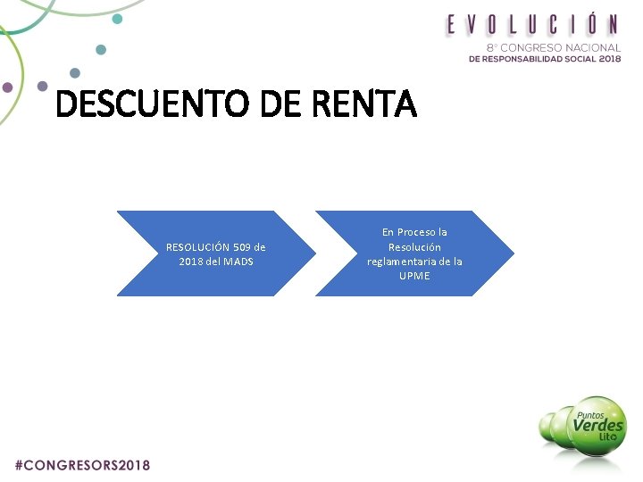 DESCUENTO DE RENTA RESOLUCIÓN 509 de 2018 del MADS En Proceso la Resolución reglamentaria