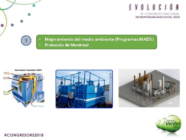 3 • Mejoramiento del medio ambiente (Programas MADS) • Protocolo de Montreal 