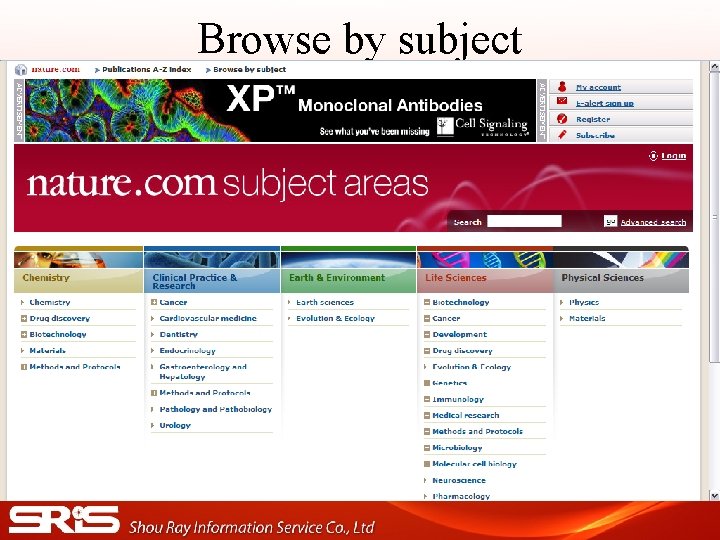 Browse by subject Browse by subject