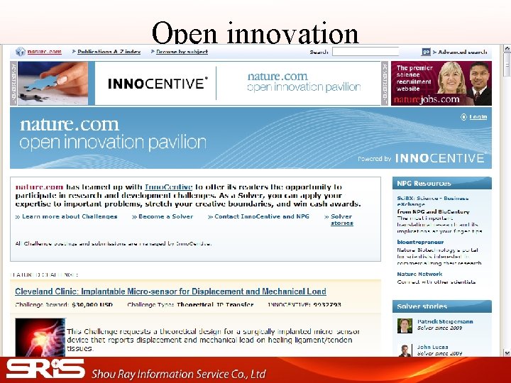 Open innovation 